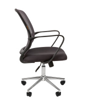 Изображение кресло chairman 698 хром серое